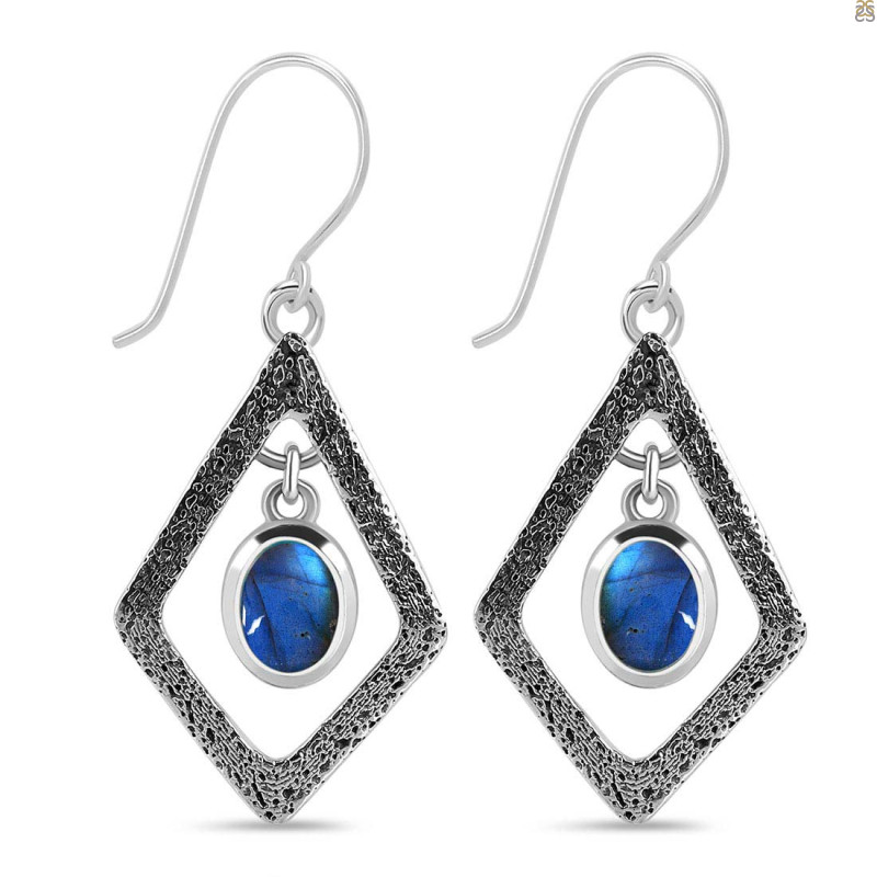 Labradorite Earring