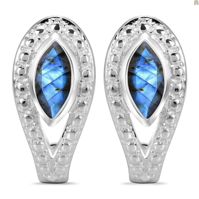 Labradorite Stud Earring LBD-RDE-17.