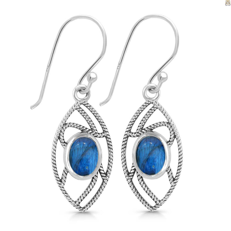Labradorite Earring