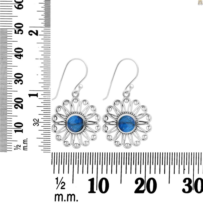 Labradorite Earring LBD-RDE-184.