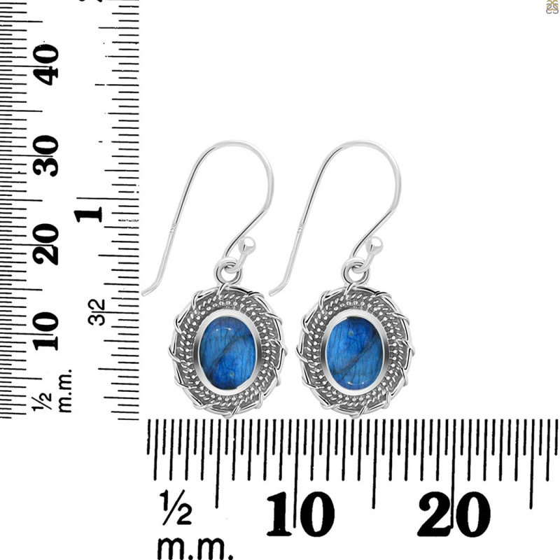 Labradorite Earring LBD-RDE-186.