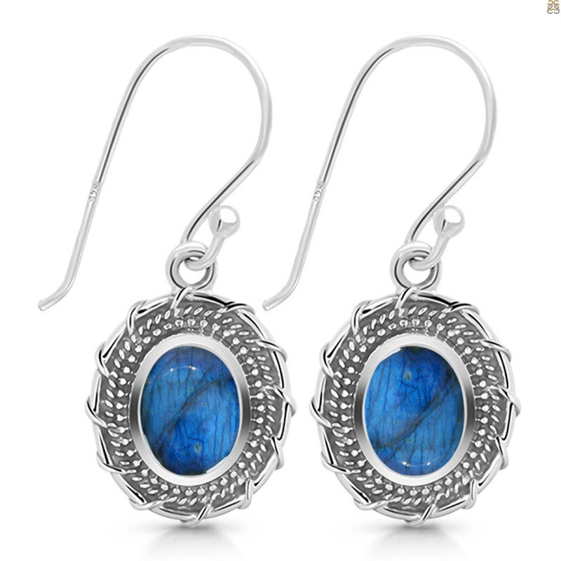 Labradorite Earring LBD-RDE-186.