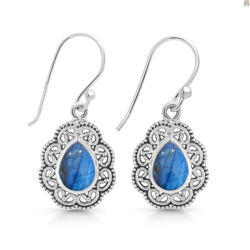 Labradorite Earring