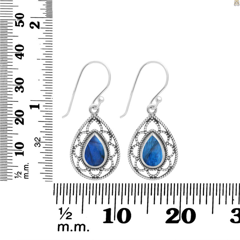 Labradorite Earring LBD-RDE-196.