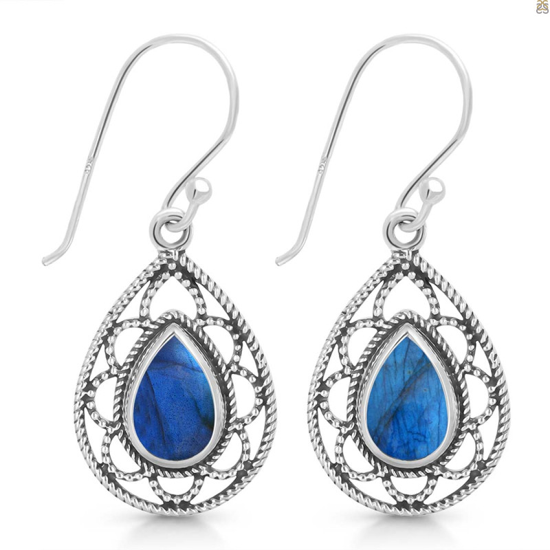 Labradorite Earring LBD-RDE-196.