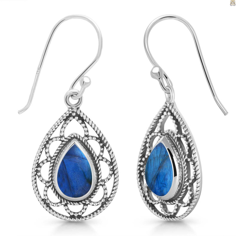 Labradorite Earring