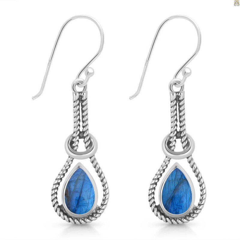Labradorite Earring LBD-RDE-197.