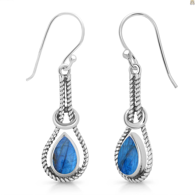 Labradorite Earring