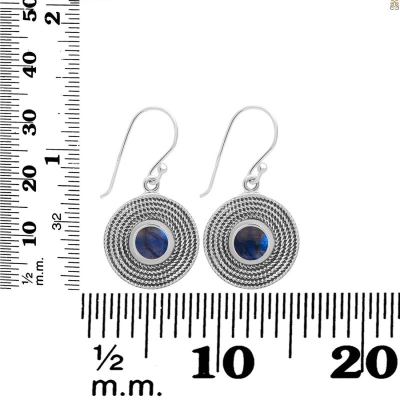 Labradorite Earring LBD-RDE-215.