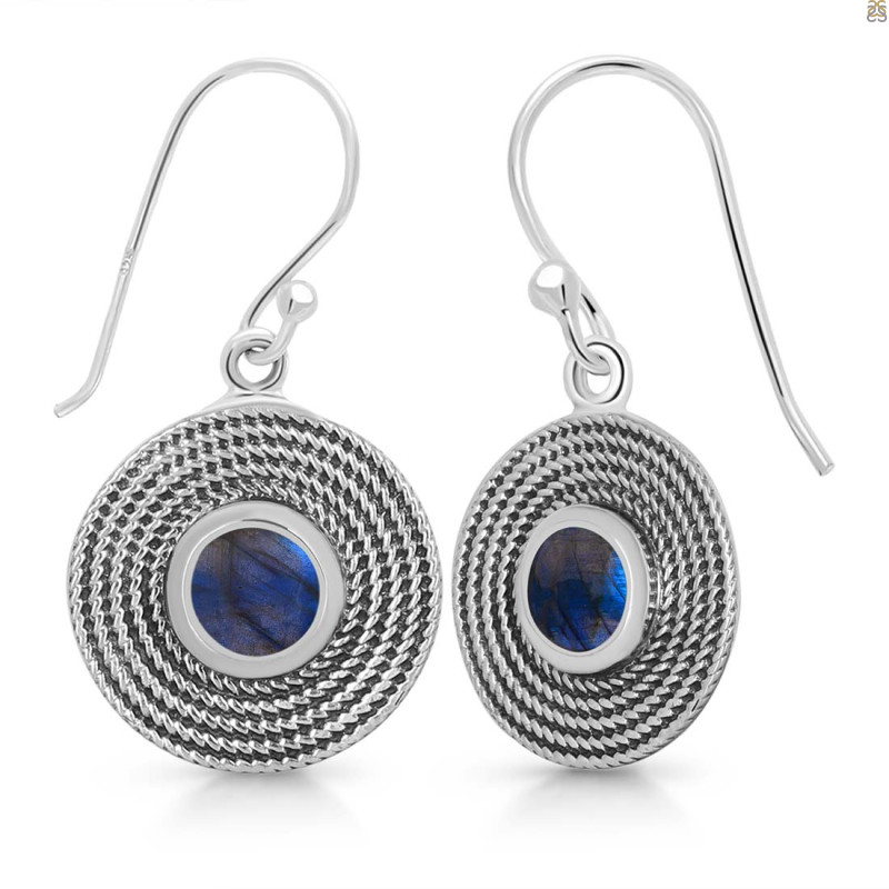 Labradorite Earring