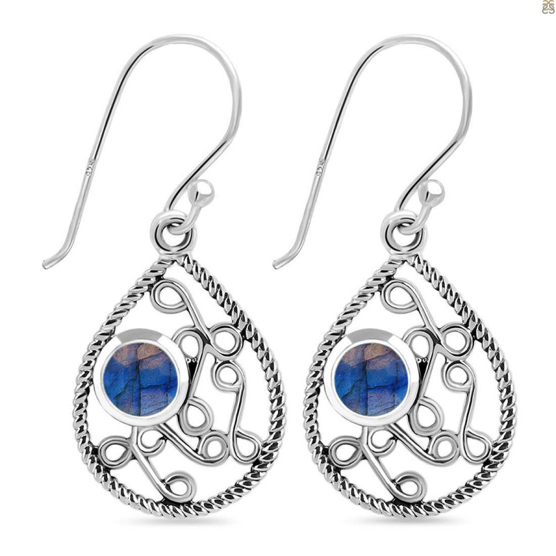 Labradorite Earring