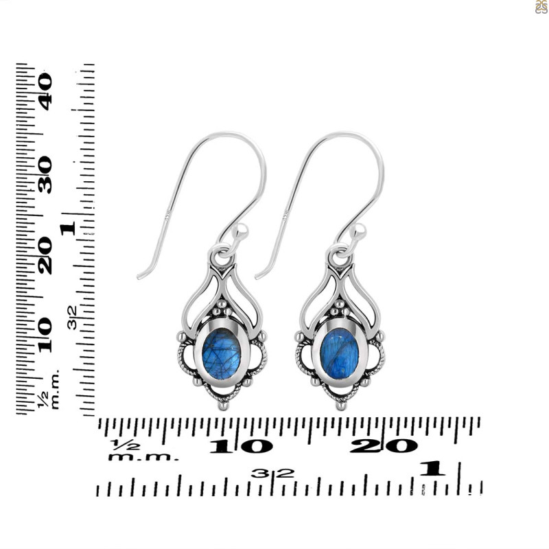 Labradorite Earring LBD-RDE-222.