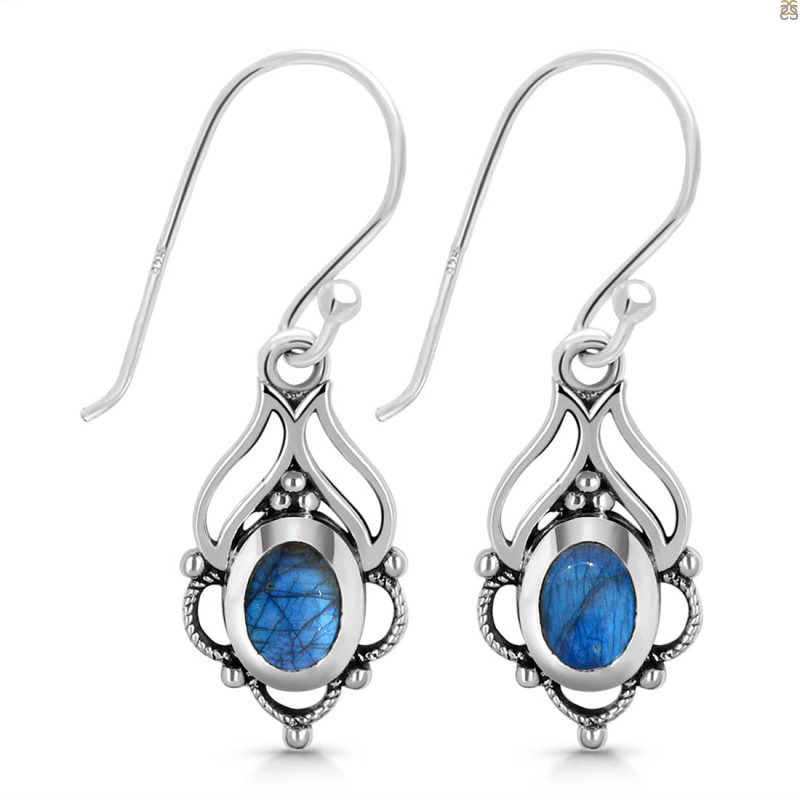 Labradorite Earring LBD-RDE-222.