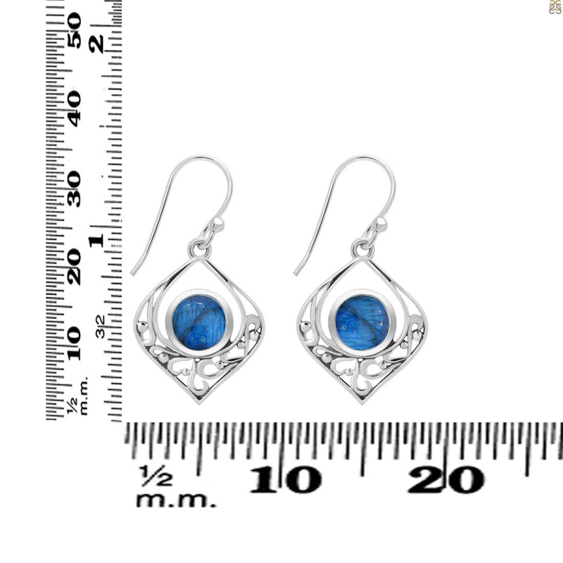 Labradorite Earring LBD-RDE-228.