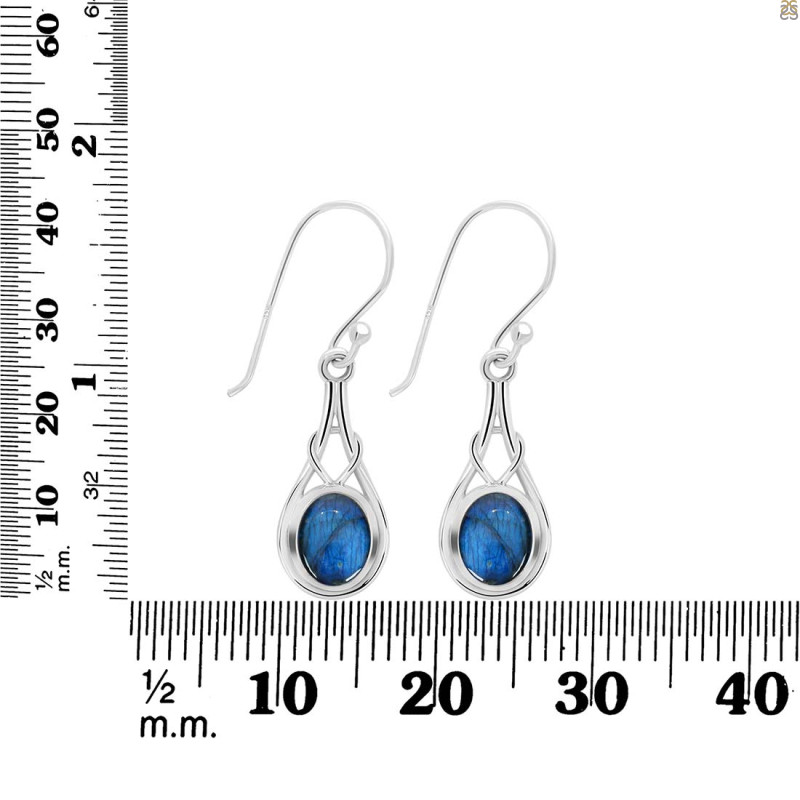 Labradorite Earring LBD-RDE-234.