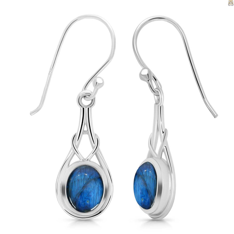 Labradorite Earring