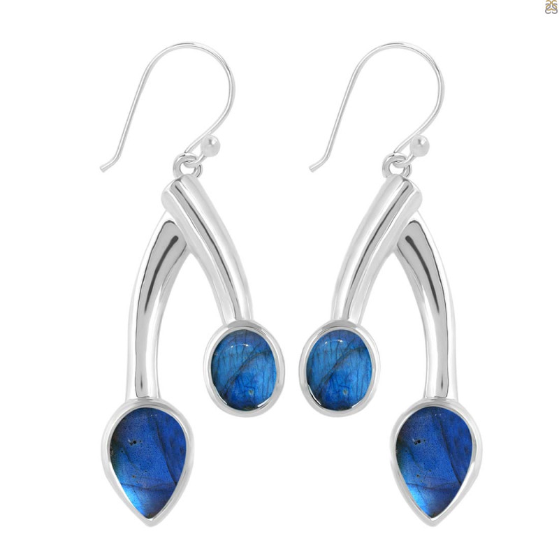 Labradorite Earring