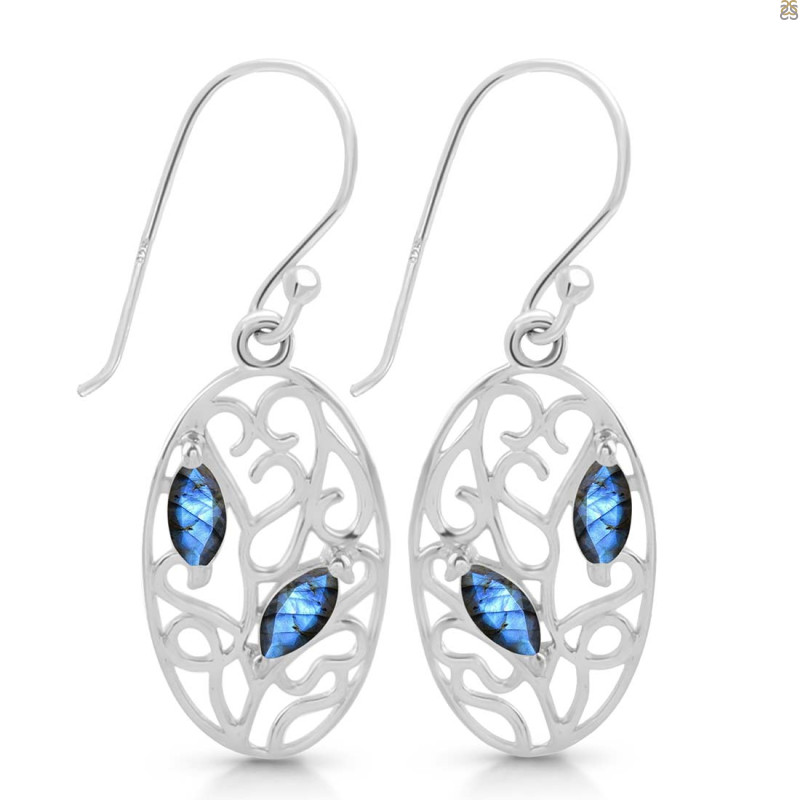 Labradorite Earring