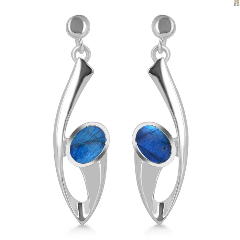 Labradorite Earring LBD-RDE-445.