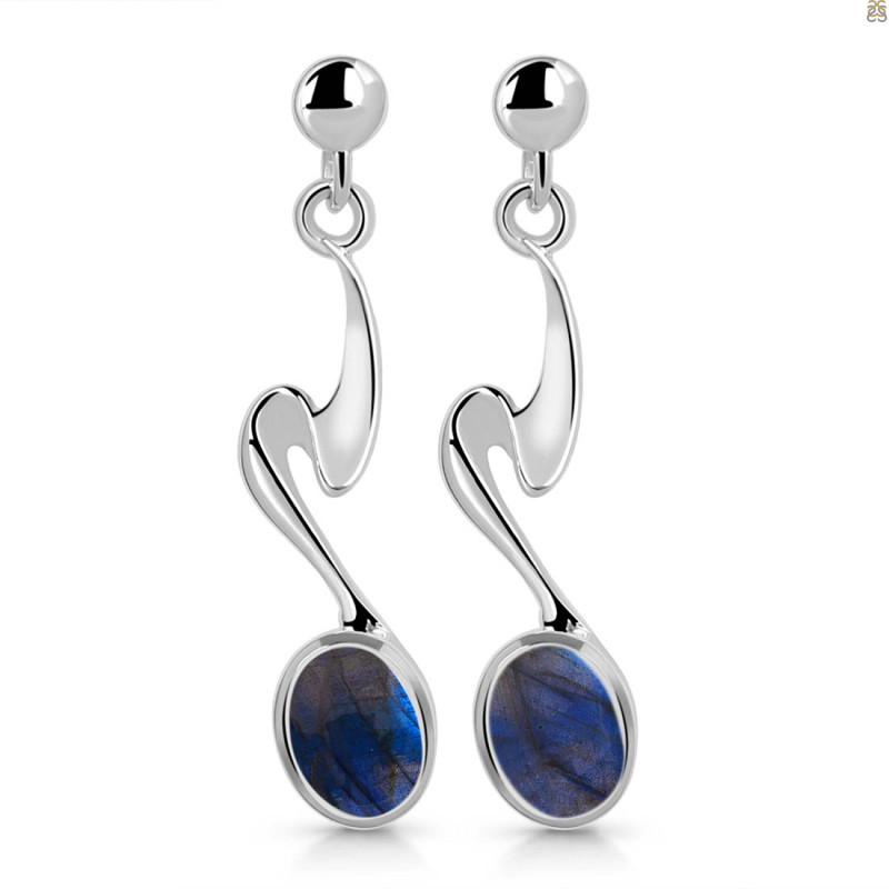 Labradorite Earring LBD-RDE-446.