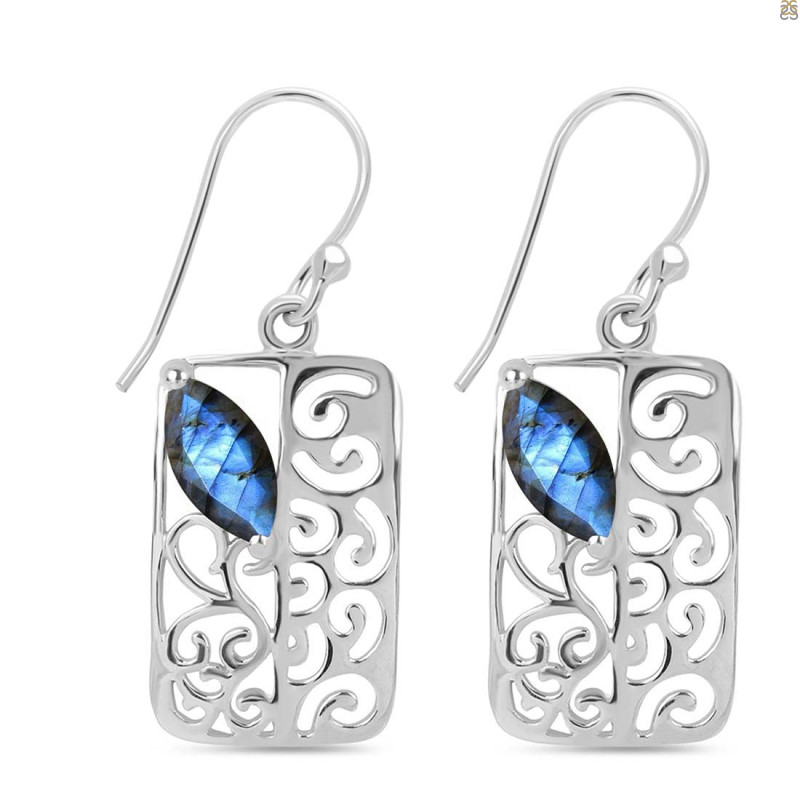 Labradorite Earring LBD-RDE-47.
