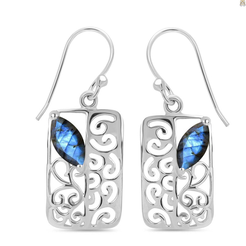 Labradorite Earring