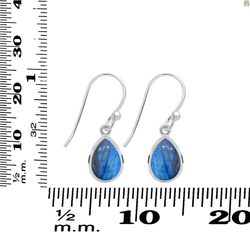 Labradorite Earring LBD-RDE-558.