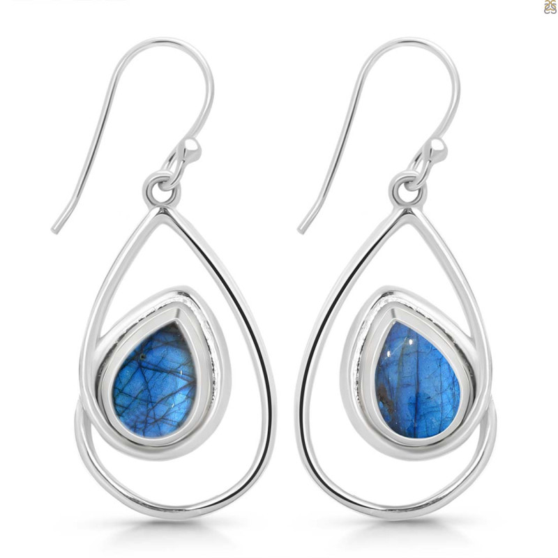 Labradorite Earring LBD-RDE-58.