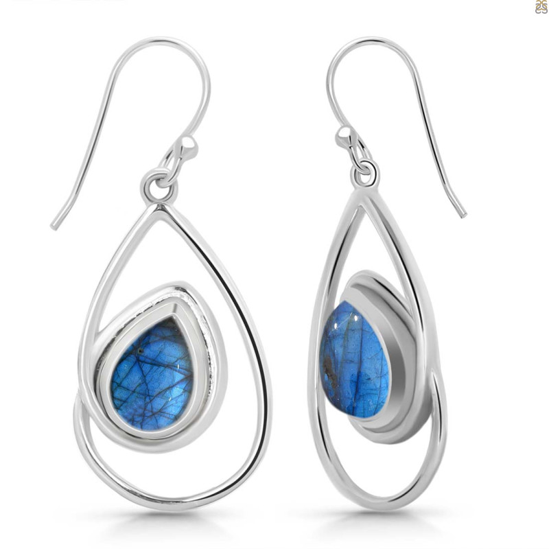 Labradorite Earring