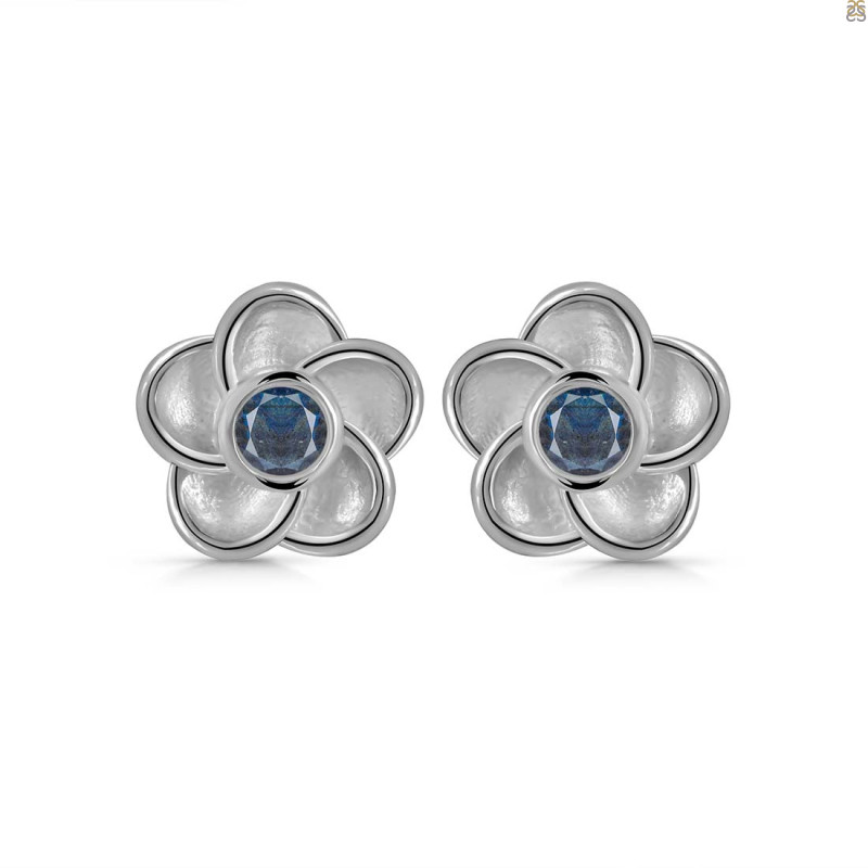 Labradorite Stud Earring LBD-RDE-584.