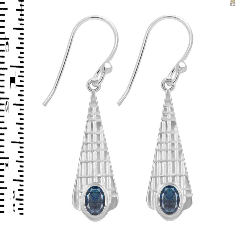 Labradorite Earring LBD-RDE-637.