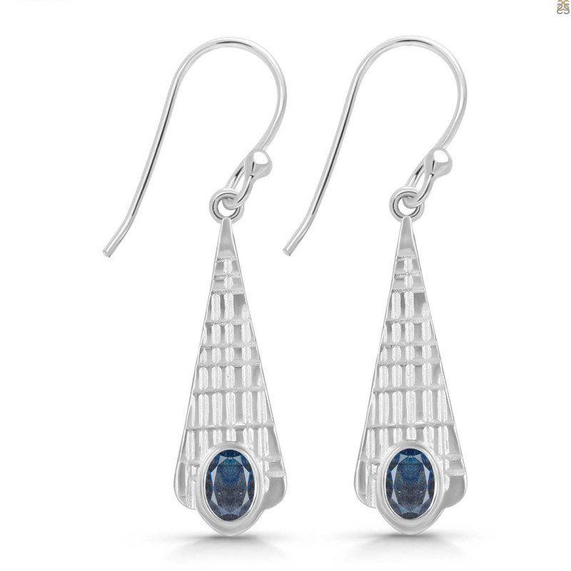 Labradorite Earring LBD-RDE-637.