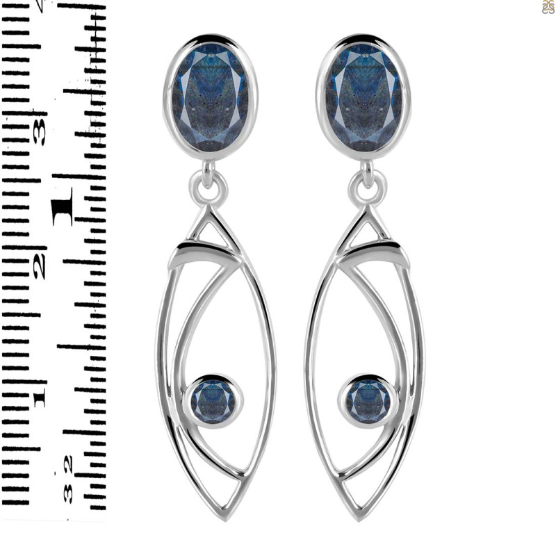 Labradorite Earring LBD-RDE-645.