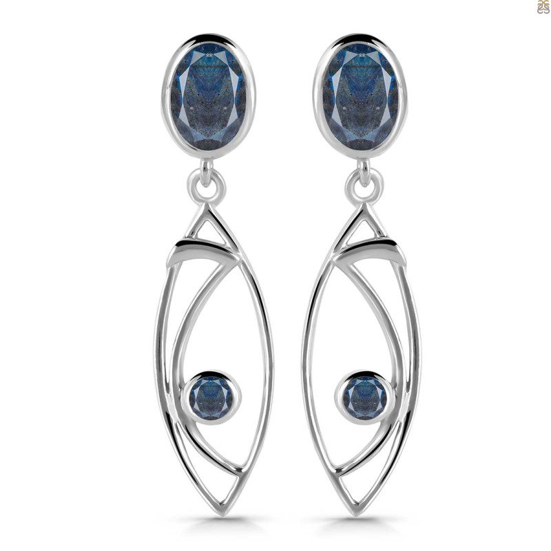 Labradorite Earring LBD-RDE-645.