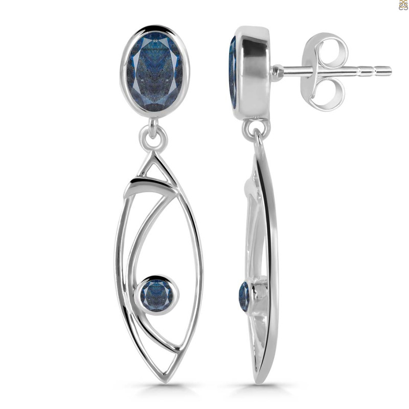 Labradorite Earring