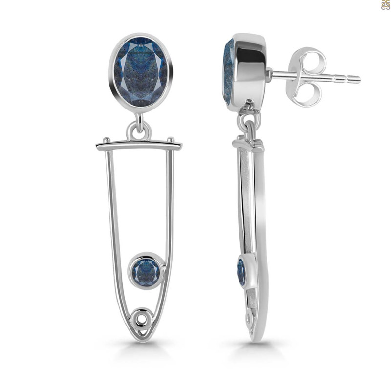 Labradorite Earring