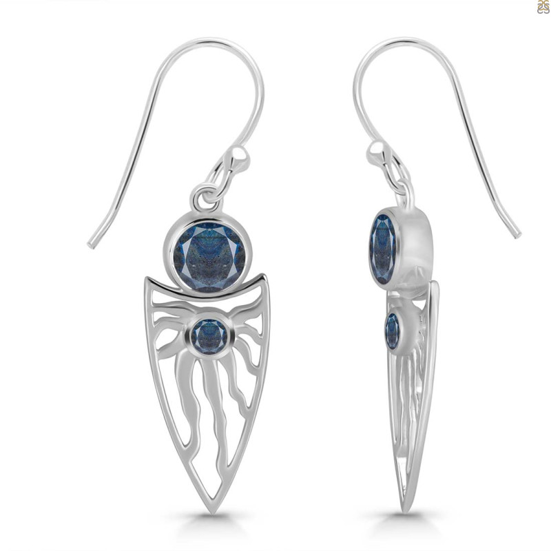 Labradorite Earring