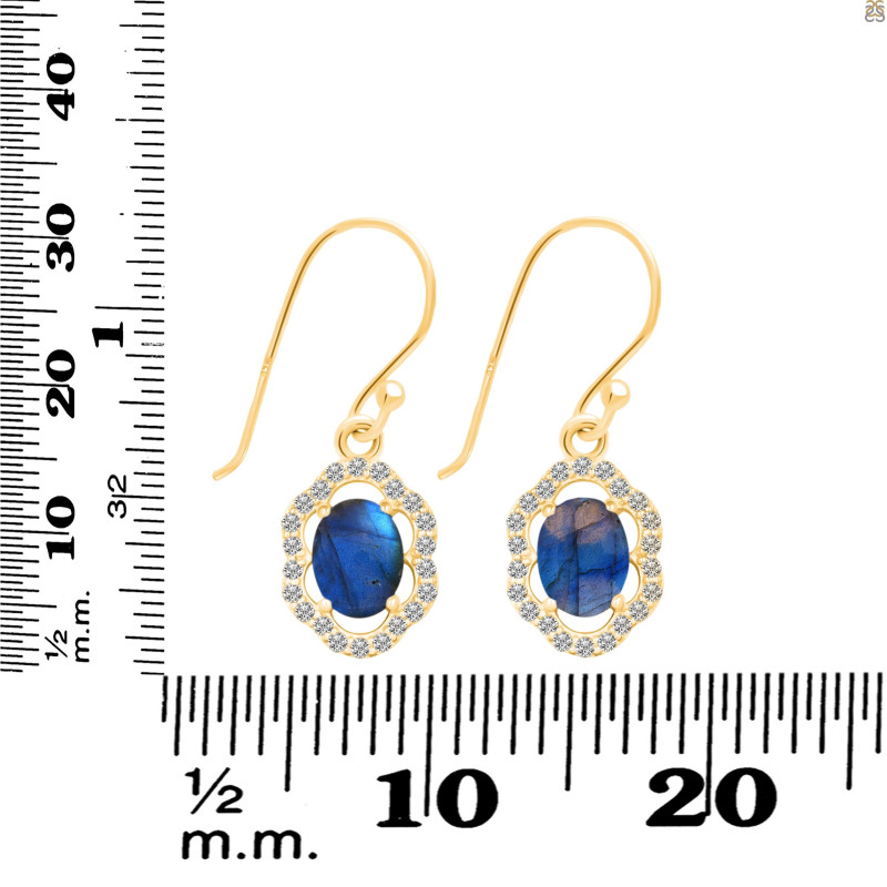 Labradorite Jewelry Set  LBD-RDB-68-RDN-78-RDE-694.