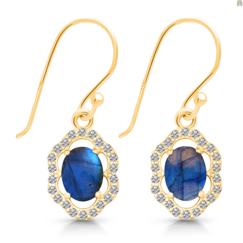 Labradorite Jewelry Set  LBD-RDB-68-RDN-78-RDE-694.