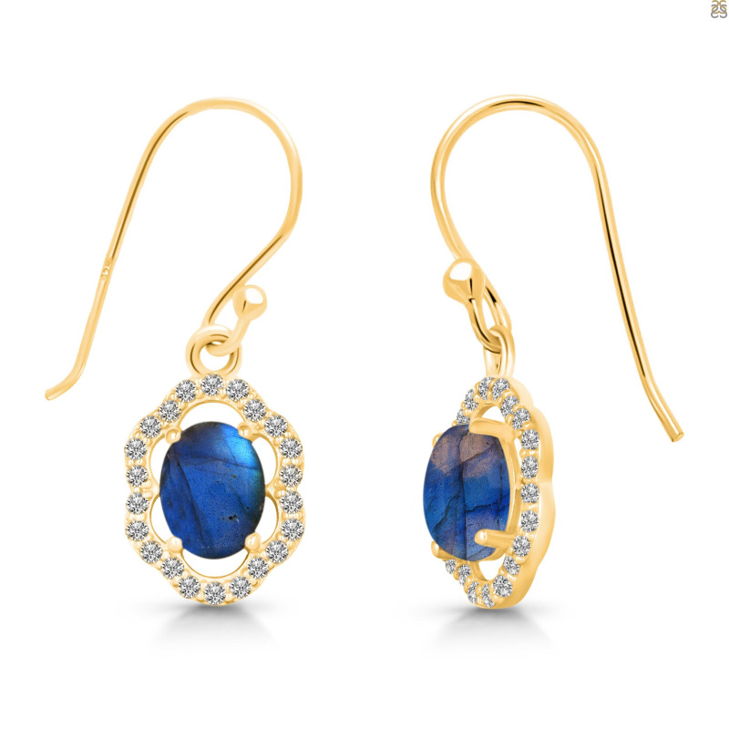 Labradorite Jewelry Set  LBD-RDB-68-RDN-78-RDE-694.
