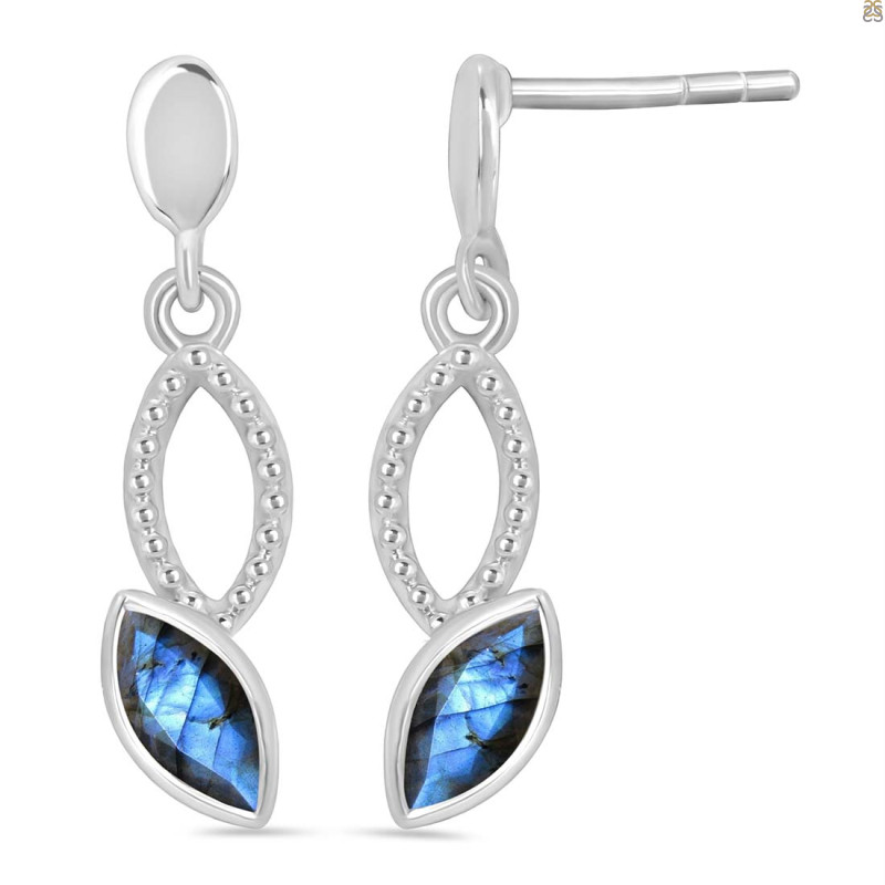 Labradorite Earring