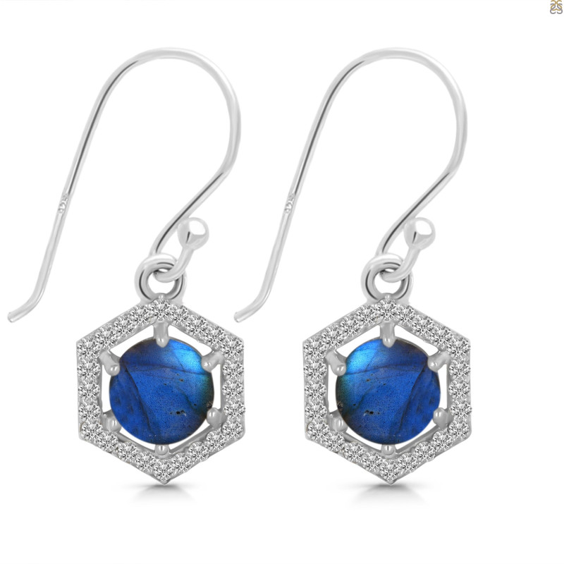 Labradorite Jewelry Set  LBD-RDB-83-RDN-69-RDE-701.