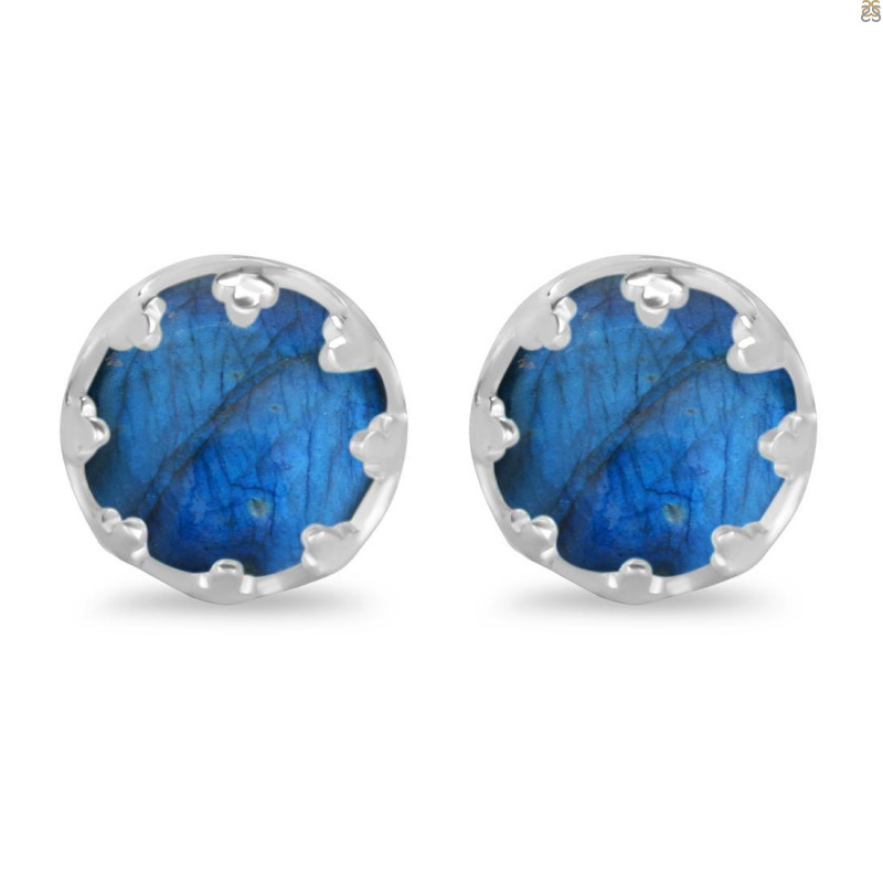 Labradorite Stud Earring LBD-RDE-702.