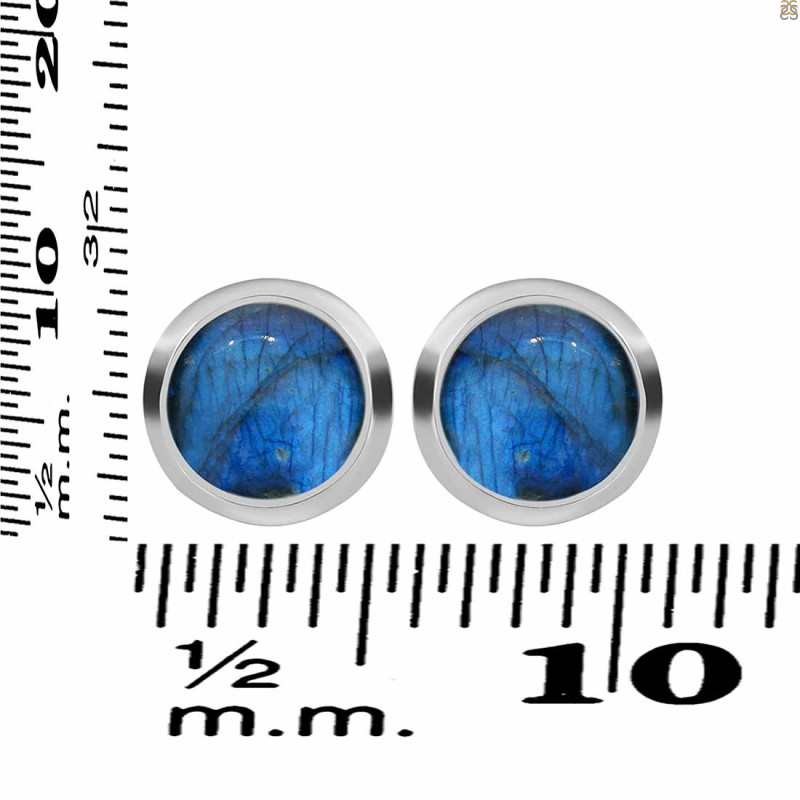 Labradorite Stud Earring LBD-RDE-719.