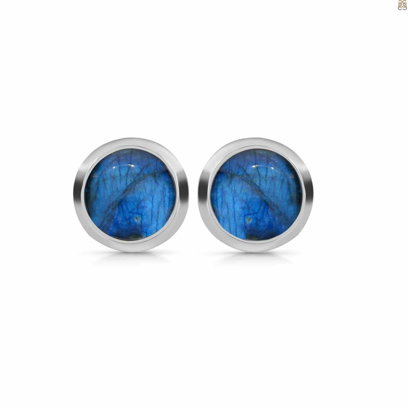 Labradorite Stud Earring LBD-RDE-719.
