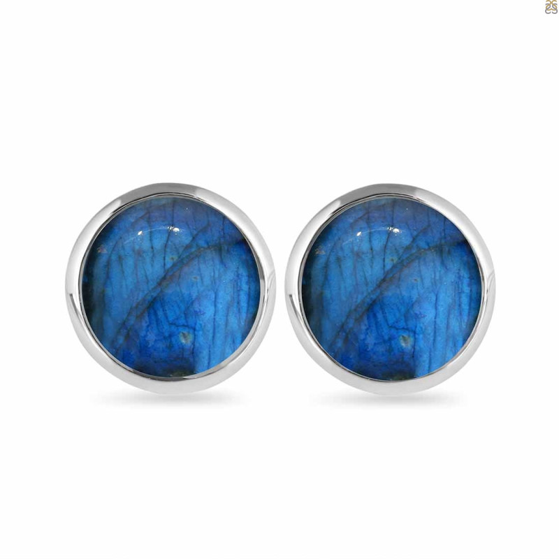 Labradorite Stud Earring LBD-RDE-723.
