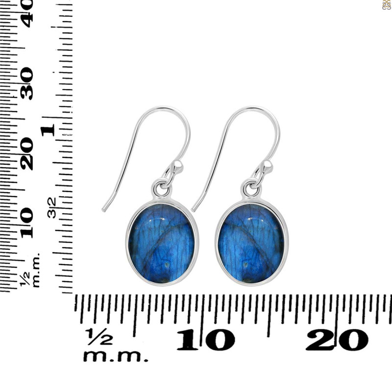 Labradorite Earring LBD-RDE-727.