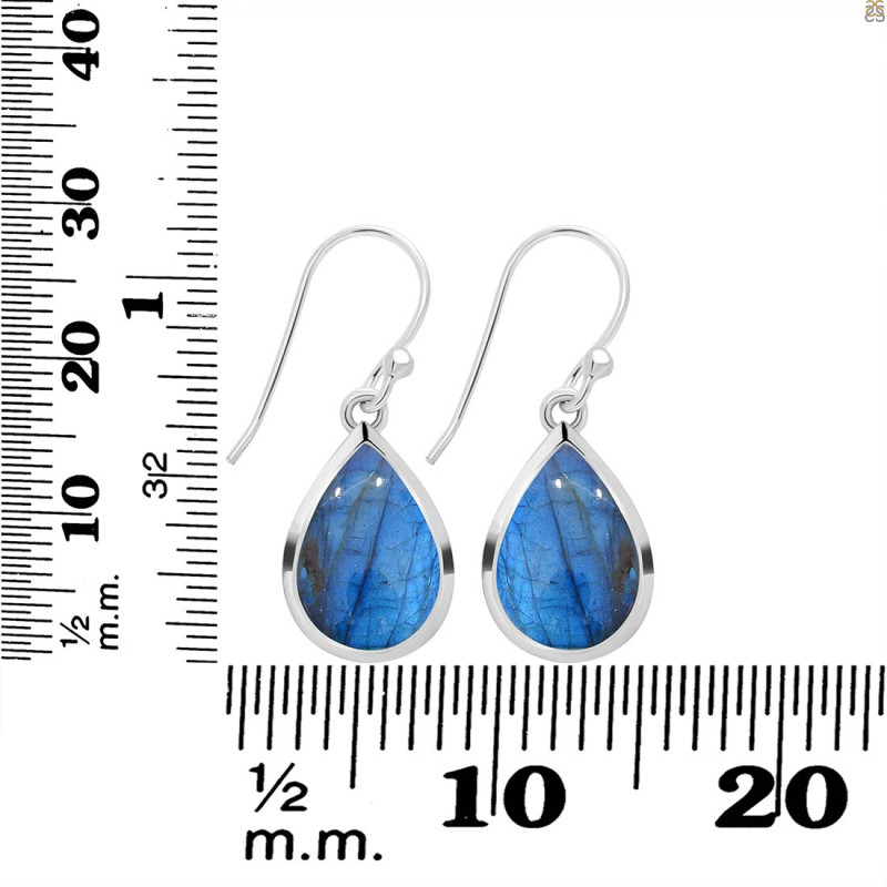 Labradorite Earring LBD-RDE-731.