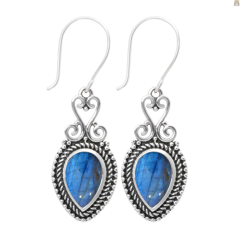 Labradorite Earring
