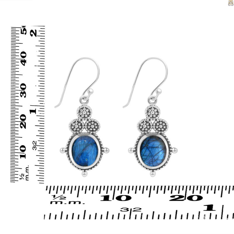 Labradorite Earring LBD-RDE-82.
